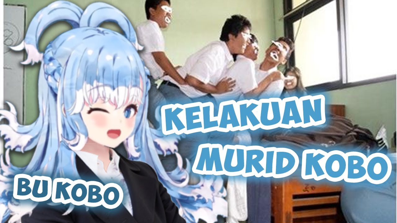 Kelakuan murid ketika Kobo menjadi guru Matematika [Kobo Kanaeru Clip]