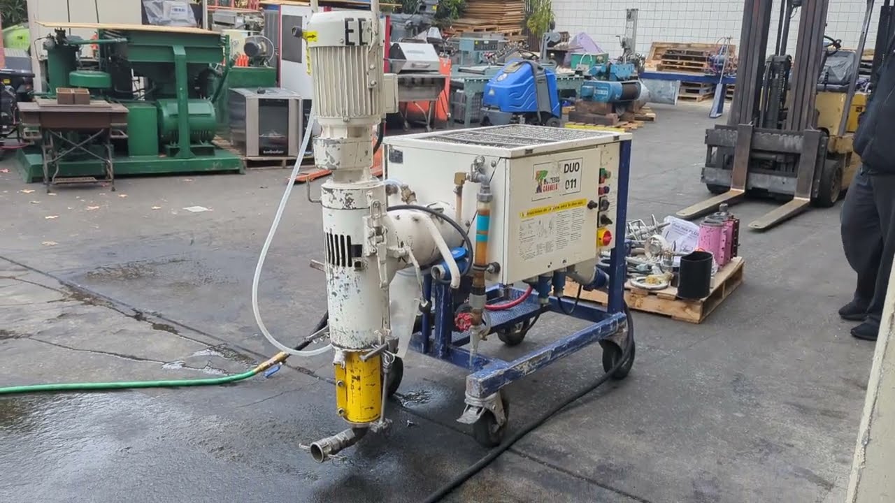 M-Tec Duo Mix Plus 011 Concrete Plaster Grout Mortar Mixer Pump 230V 3 Phase