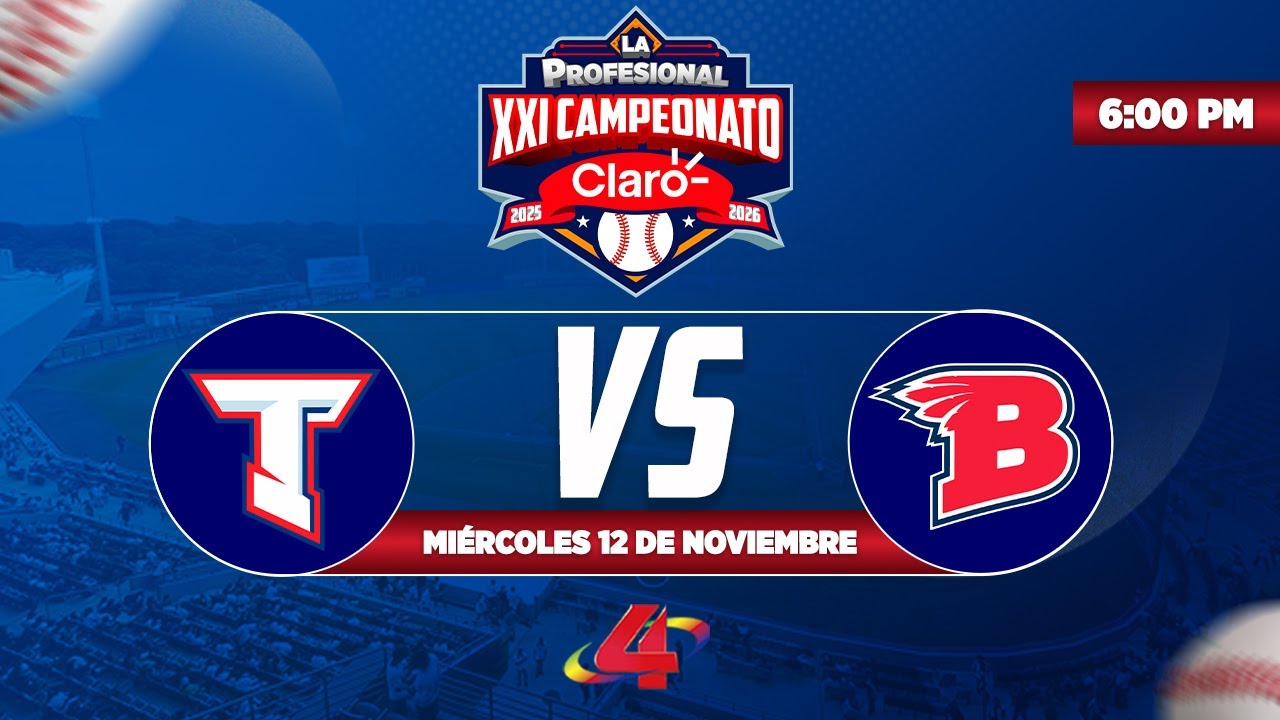 Tigres de Chinandega 🆚 Indios del Bóer | La Profesional 2025 - 2026 ⚾
