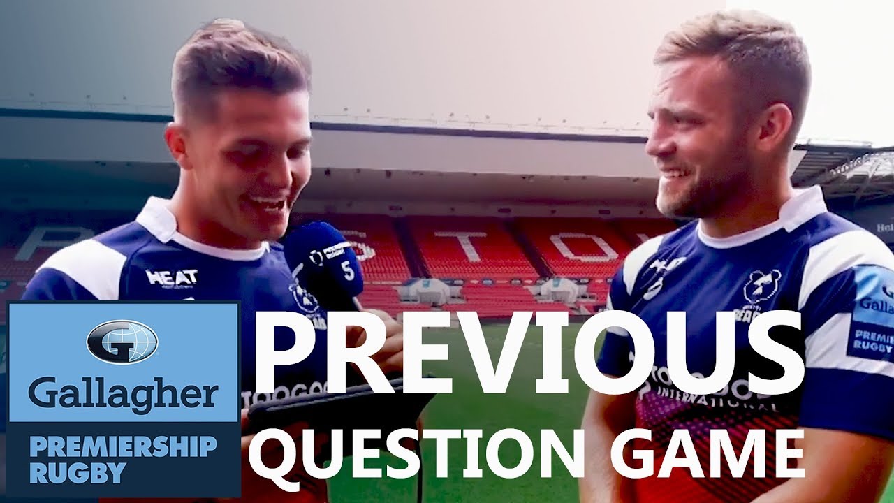 Madigan and Sheedy - Previous Questions Game | The Blindside | Gallagher Premiership