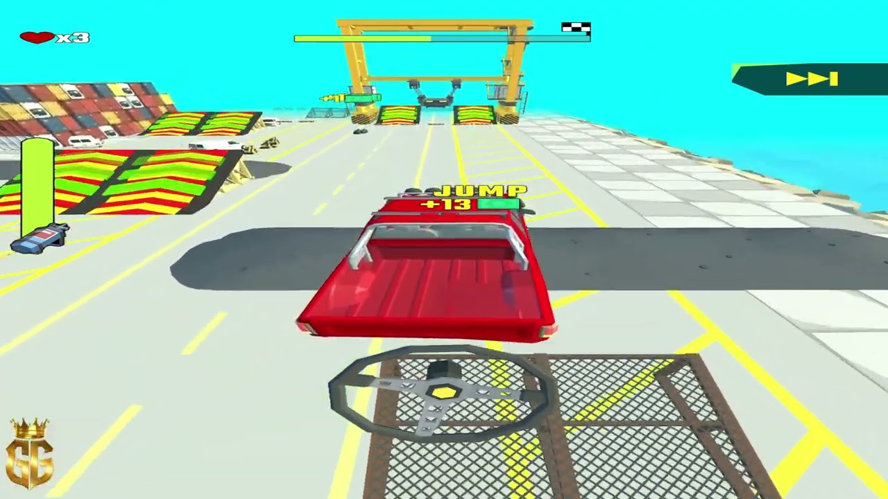 Crazy Rush - Driving Inside Port - Car Racing Madness - Android iOS Gameplay - Genesis Of Games