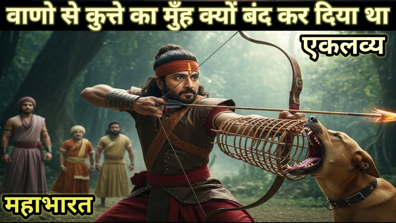 एकलव्य की अद्भुत कहानी | गुरु भक्ति का सबसे बड़ा उदाहरण | Mahabharat Story