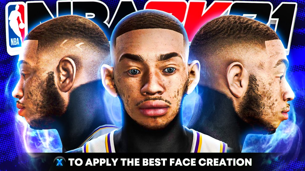 *NEW* BEST DRIPPY FACE CREATION TUTORIAL in NBA 2K21! LOOK LIKE A COMP PLAYER 😱 NBA 2K21!