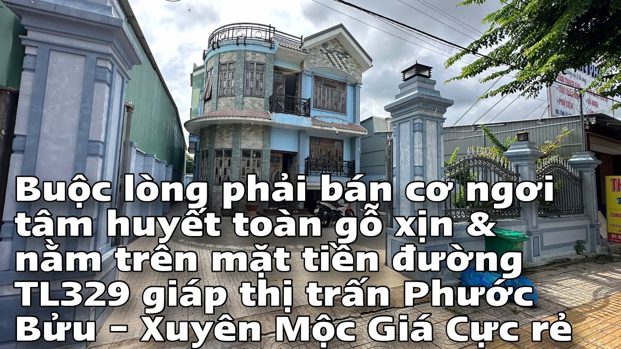 Bán nhà Biệt Thự mặt tiền kinh doanh tại Xuyên Mộc BÀ RỊA VŨNG TÀU | Giá ngợp  0788668834 (Điền)