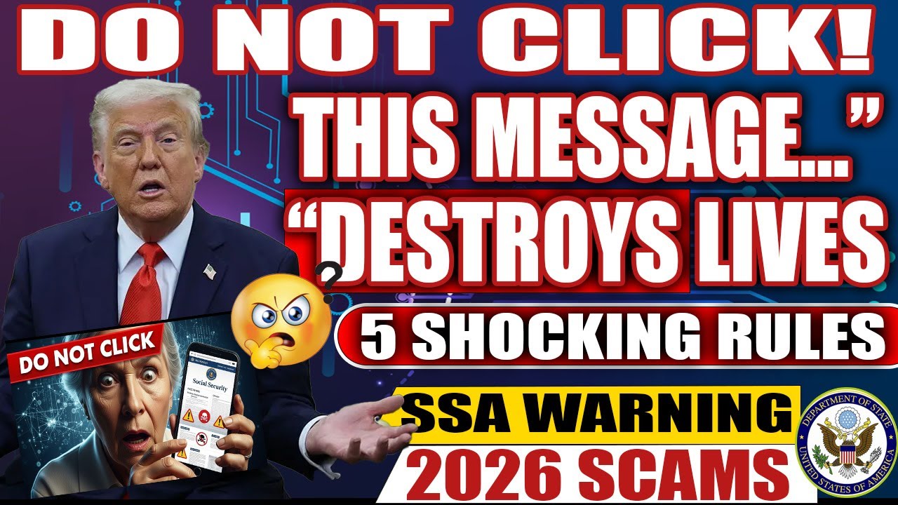 🚨⚠️ Social Security Scam Alert 2026: AI Messages, Fake Calls & How to Protect Your Benefits Now