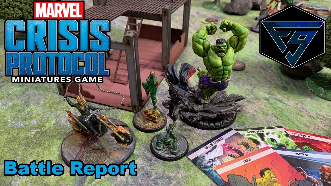 Marvel Crisis Protocol Battle Report [106] Midnight Sons VS A-Force