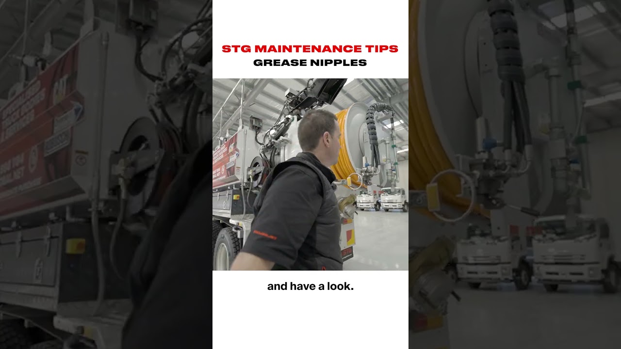 STG Vacuum Truck Maintenance Tip: Grease Nipples