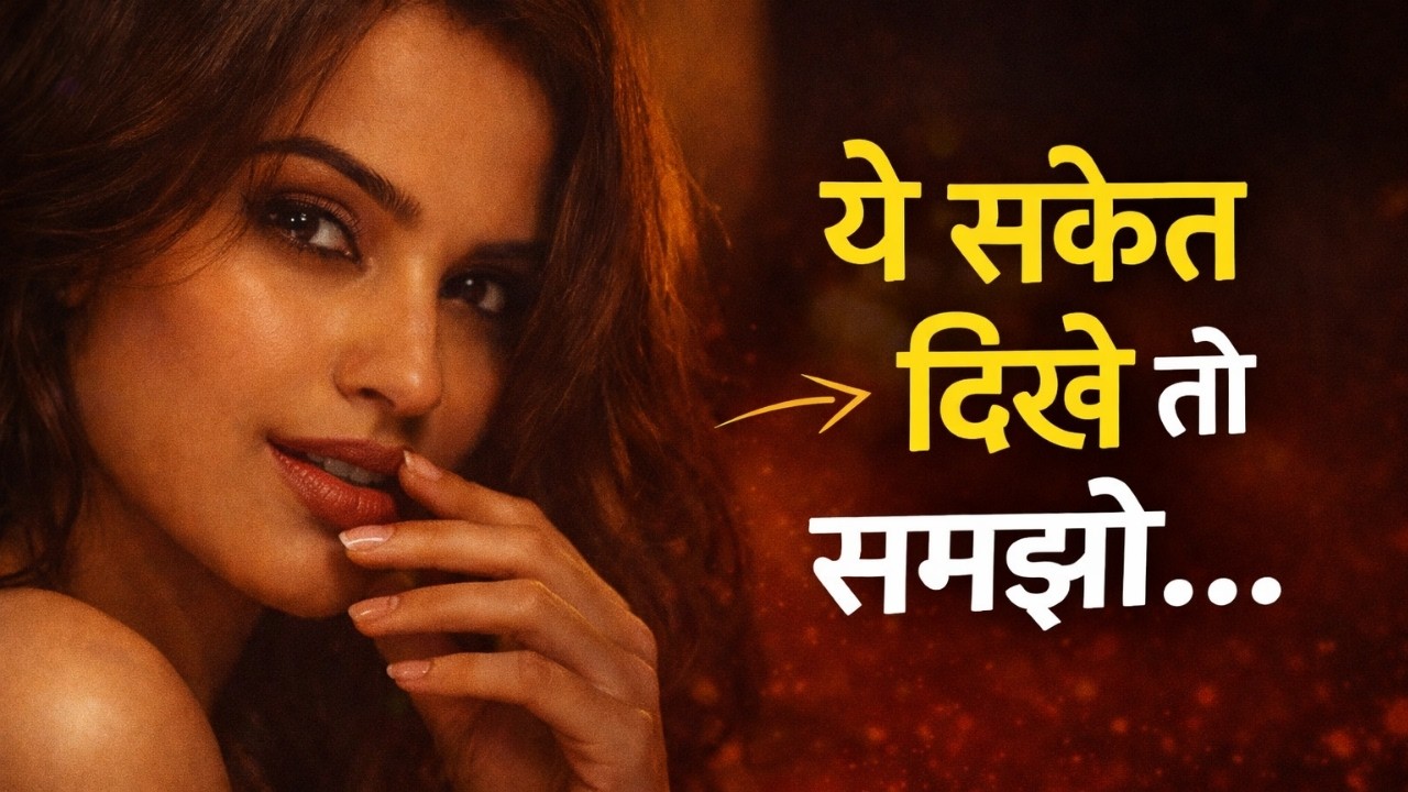 अगर कोई महिला ये करने लगे… तो समझ लो वो दिल से जुड़ चुकी है | Female Psychology Explained
