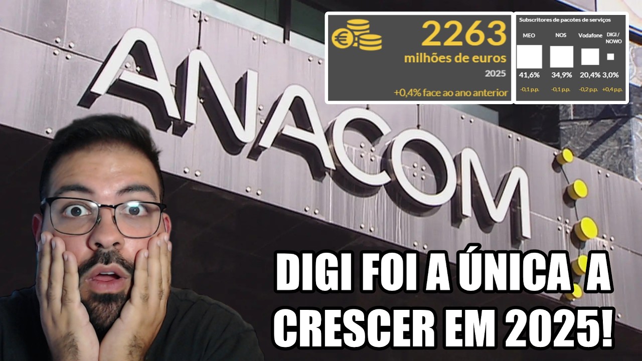 DIGI é a única a CRESCER em 2025 nos PACOTES de SERVIÇOS! | VICIADO COMENTA