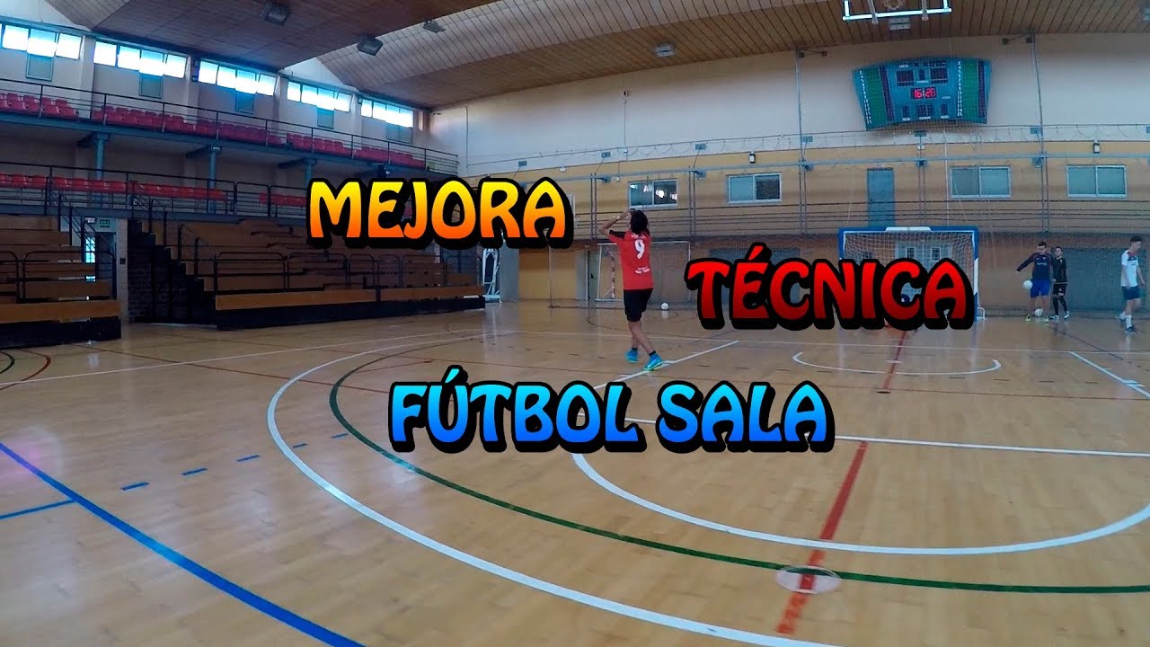 Mejora de la técnica del fútbol sala | Futsal technique training