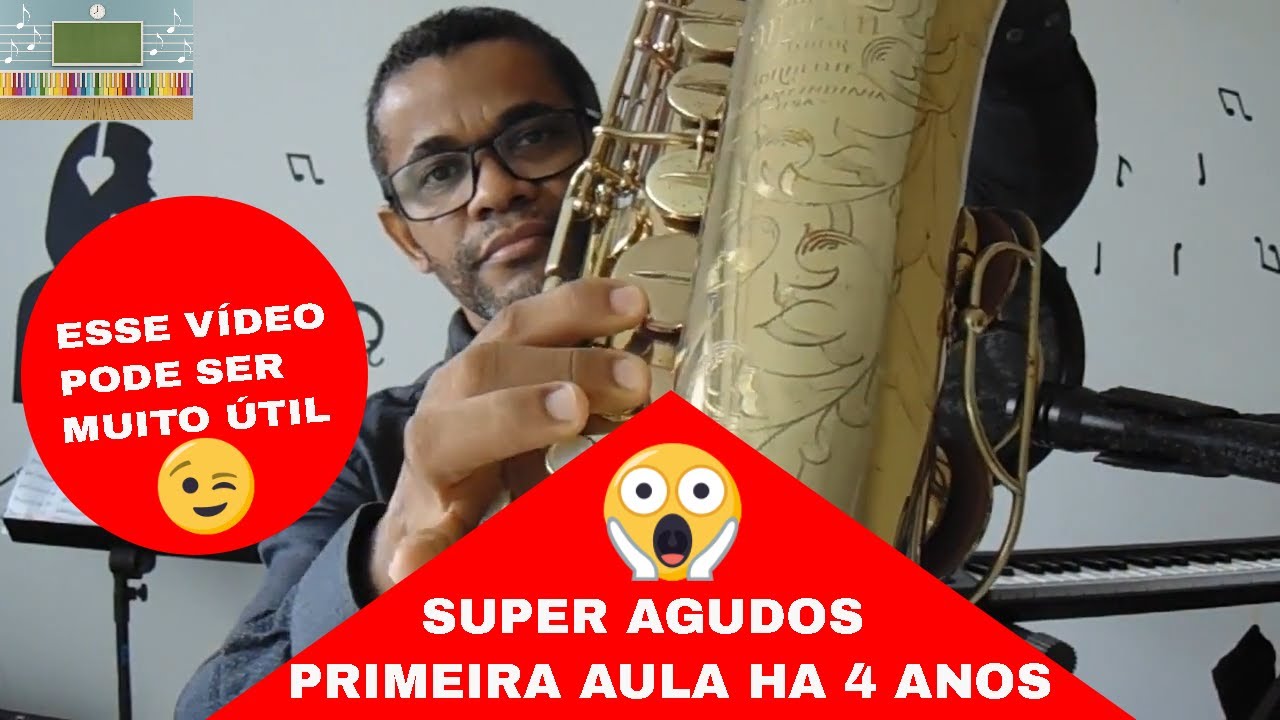 Super Agudos no Sax Tenor-The super highs on the tenor saxophone - tá vendo ainda