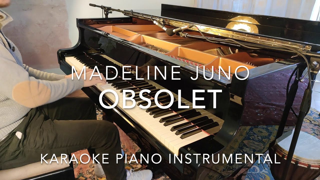 Madeline Juno - Obsolet (Karaoke Piano Instrumental)