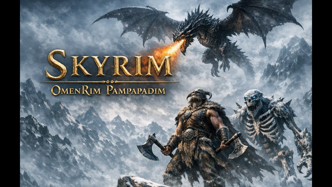 Skyrim SE omenrim remastered.Крутой мод для легендарной игры.Новое начало. v5.0.0.s