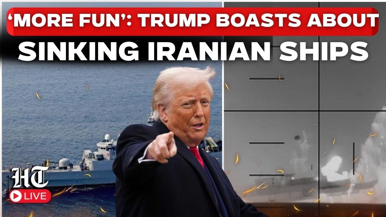 Trump Speech Live | Donald Trump Boasts About US Forces Having &lsquo;Fun&rsquo; Sinking Iranian Ships | Tehran