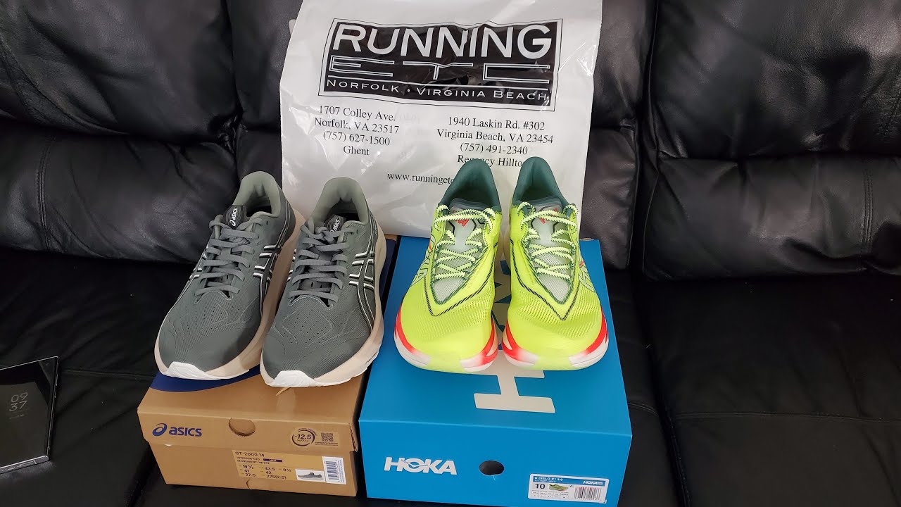asics gt-2000 14 and hoka cielo x1 3.0 reviews