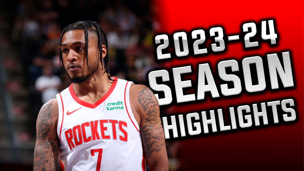 Cam Whitmore 2023-24 FULL Season Highlights | Houston Rockets