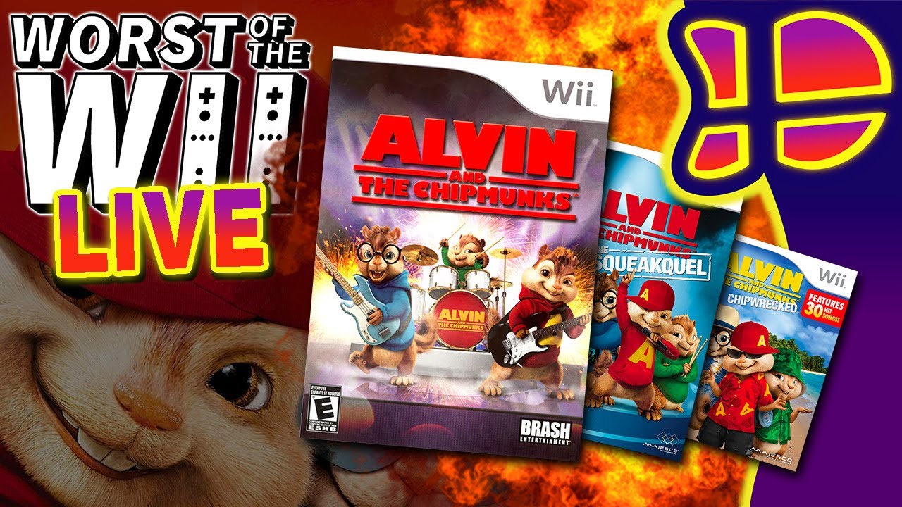 Playing Alvin & The Chipmunks on Wii Until I Can't Take it Anymore