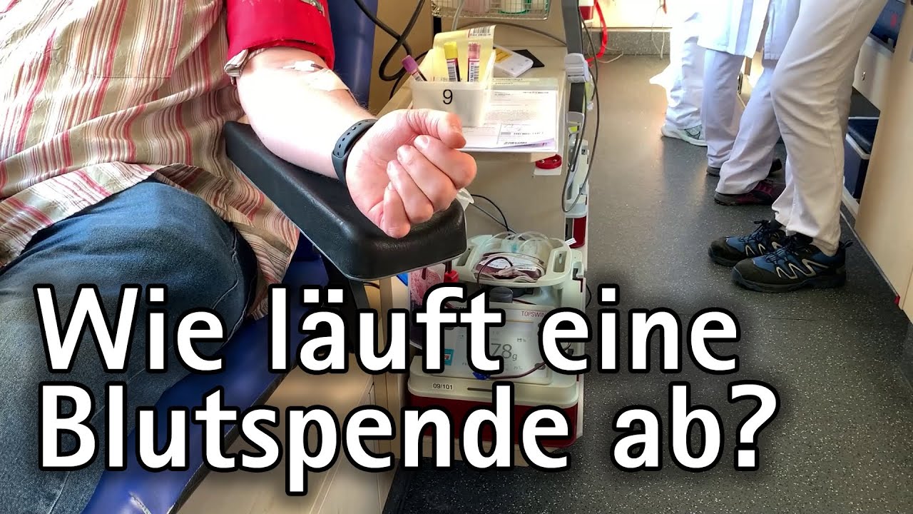 So läuft eine Blutspende ab! (16.02.2023)