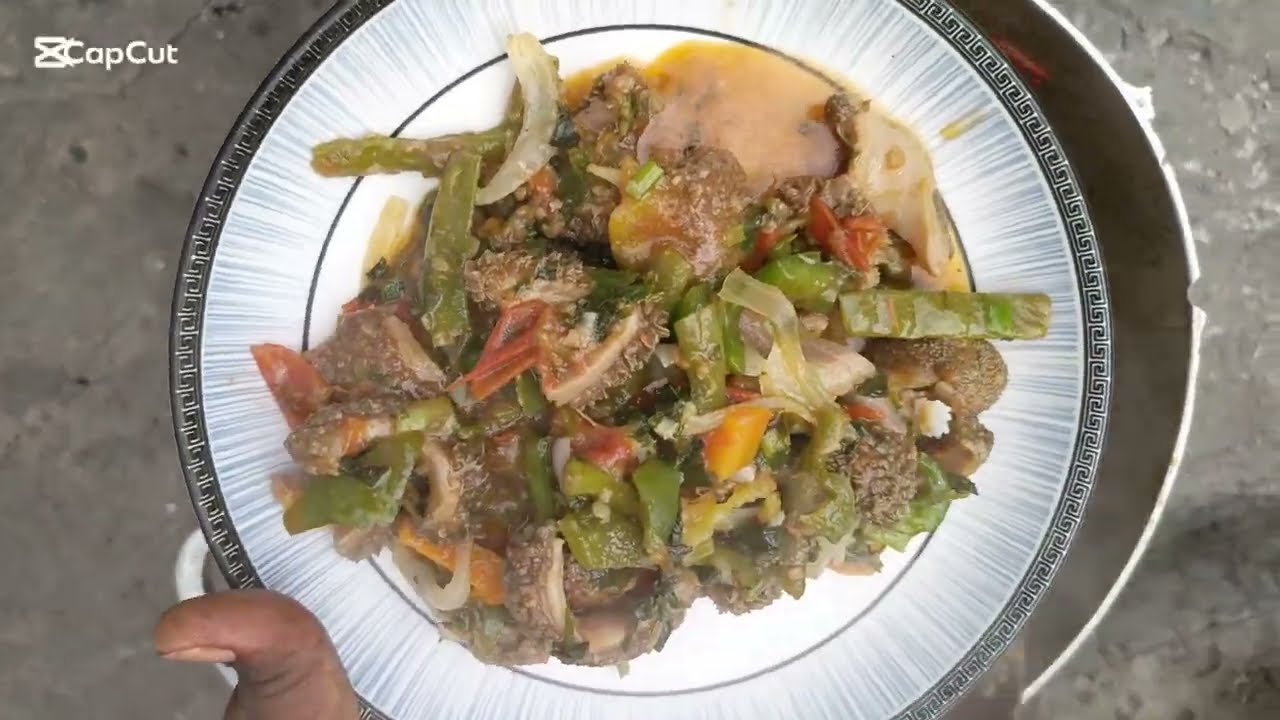  Délicieux sauté de viande de boeuf (tripes) sautée aux légumes 🤤. #food #food #pourtoi