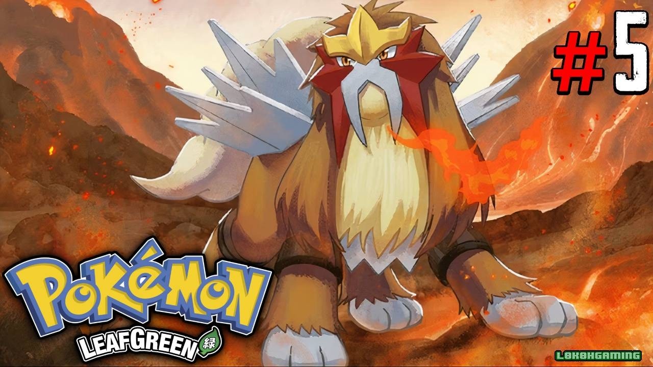 Pokemon Verde Hoja - Español #5 - Post Game - Perro Legendario Entei - Nintendo Switch 2 Gameplay