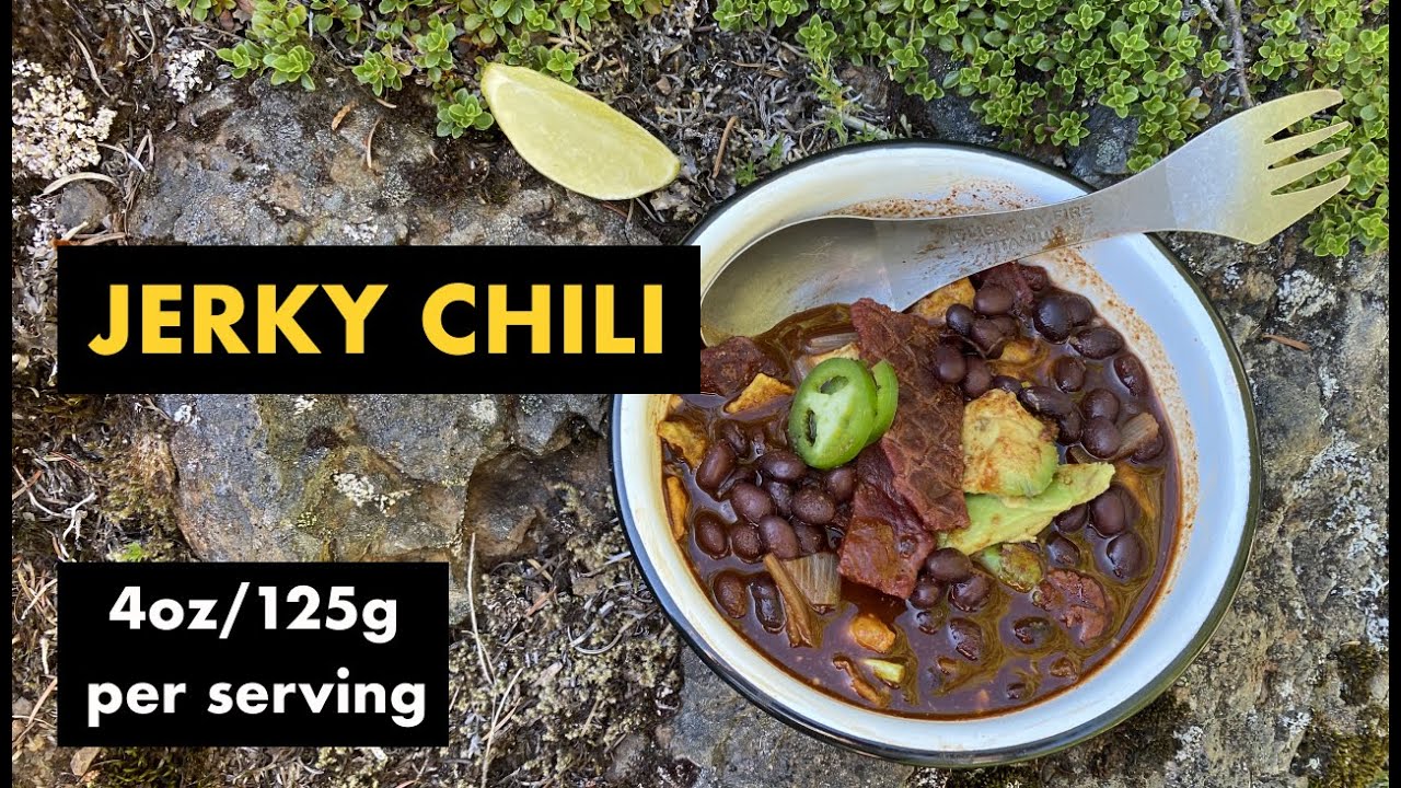 Jerky Chili - Fast, easy backpacking meal | Hiking | Camping