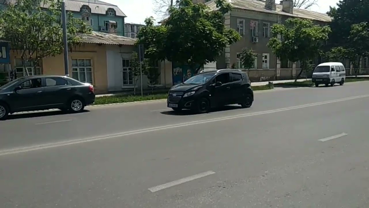 Fergana   1 мая  Мустакиллик / Ленина  от гост. Фергана до Мухаё