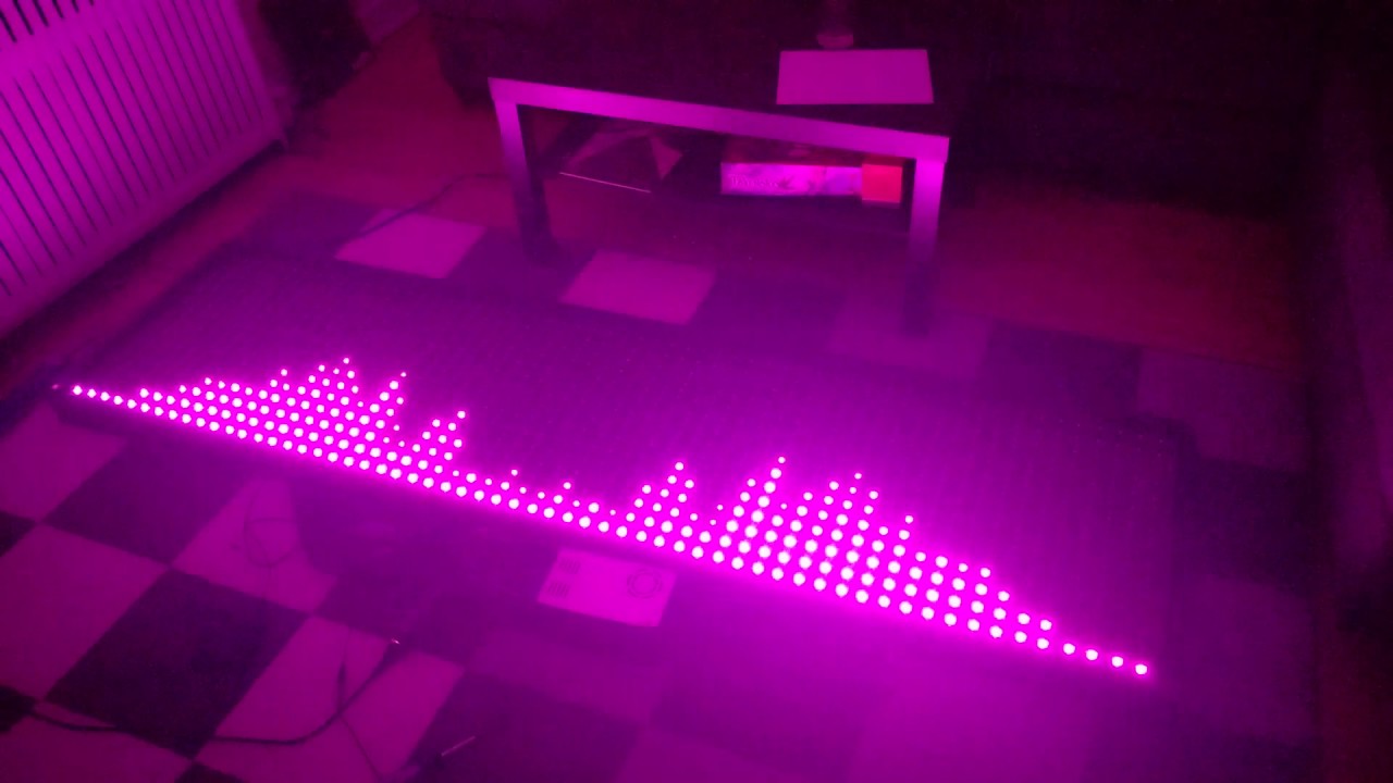 LED Music Visualizer - Single Color Test