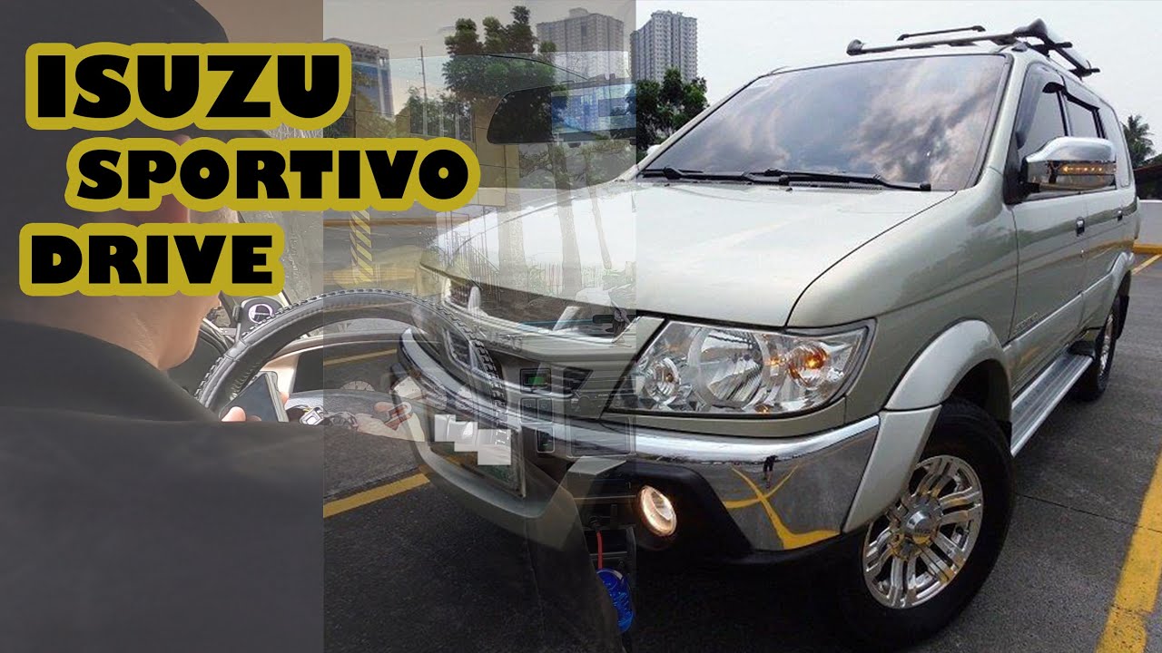 ISUZU SPORTIVO POV DRIVING | MANUAL TRANSMISSION