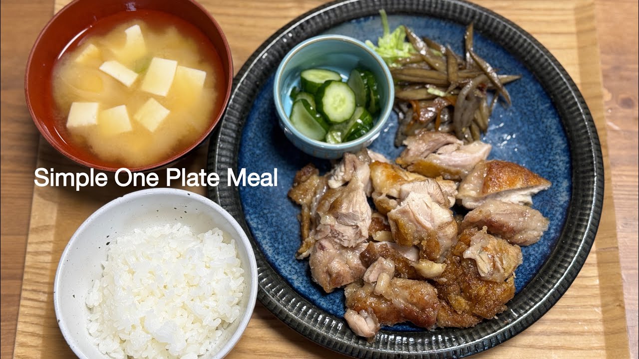 A very simple One Plate Meal, easy to prepare- good for busy people #oneplatemeal