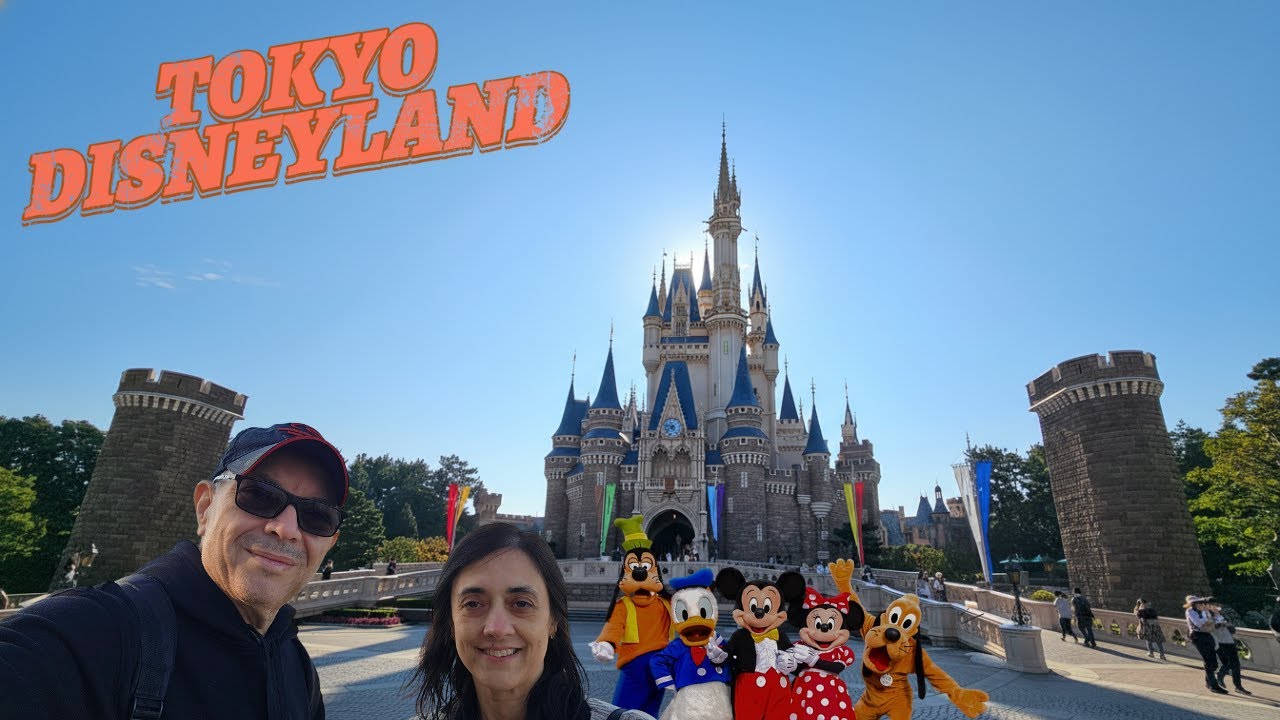 VLOG: CONHECENDO O PARQUE DA DISNEY EM TOKYO