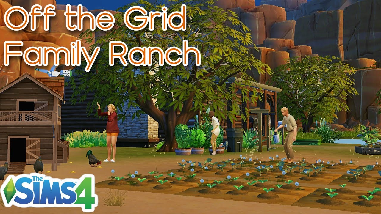 The Sims 4 Gameplay: Living on a Family Ranch - Long play No Commentary