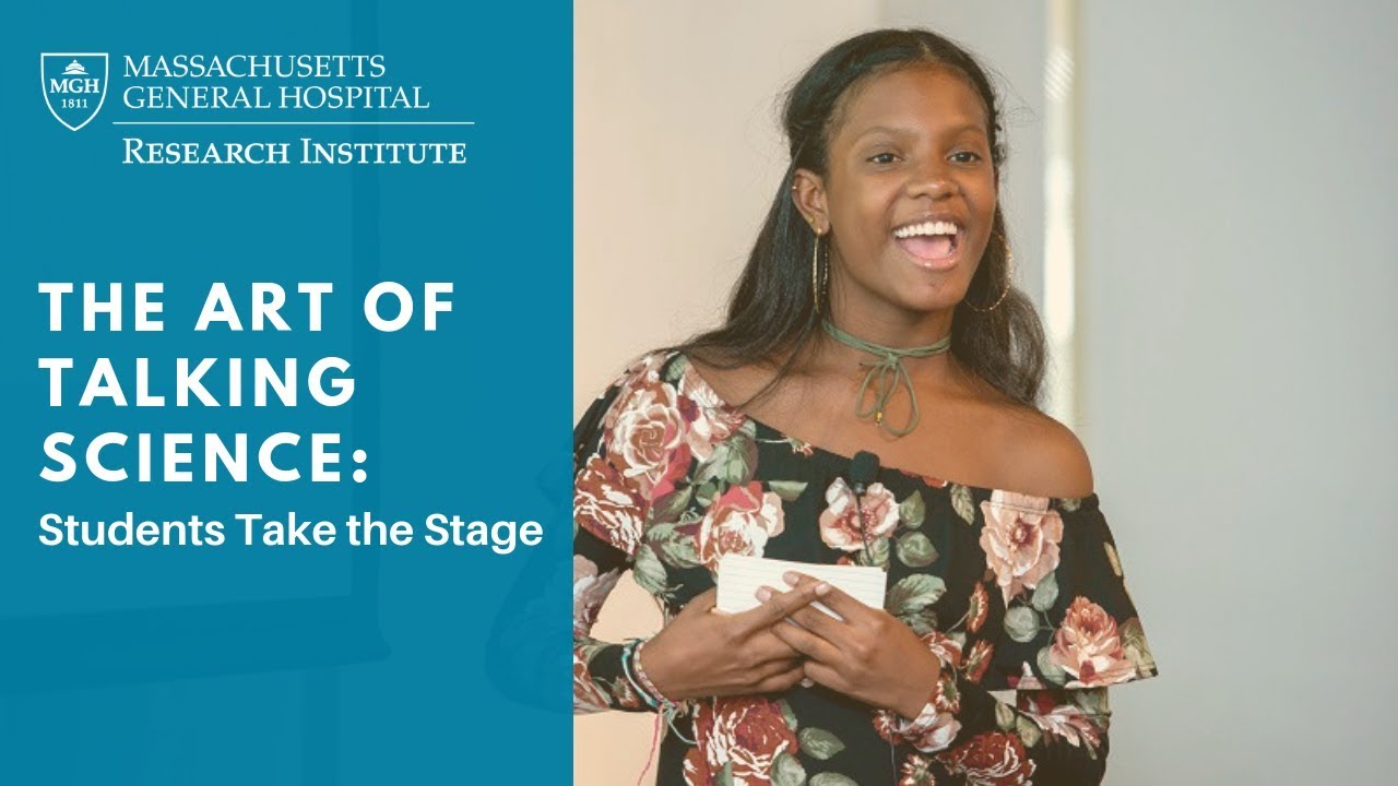 The Art of Talking Science: Students Take the Stage