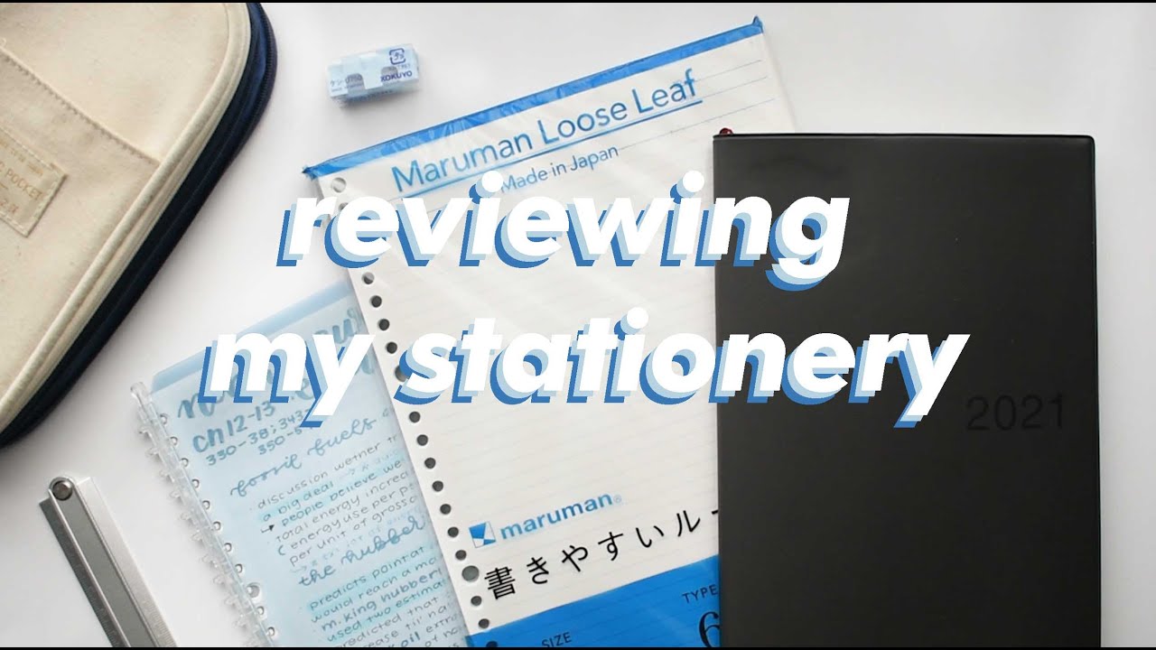 reviewing all of my stationery - the good and bad