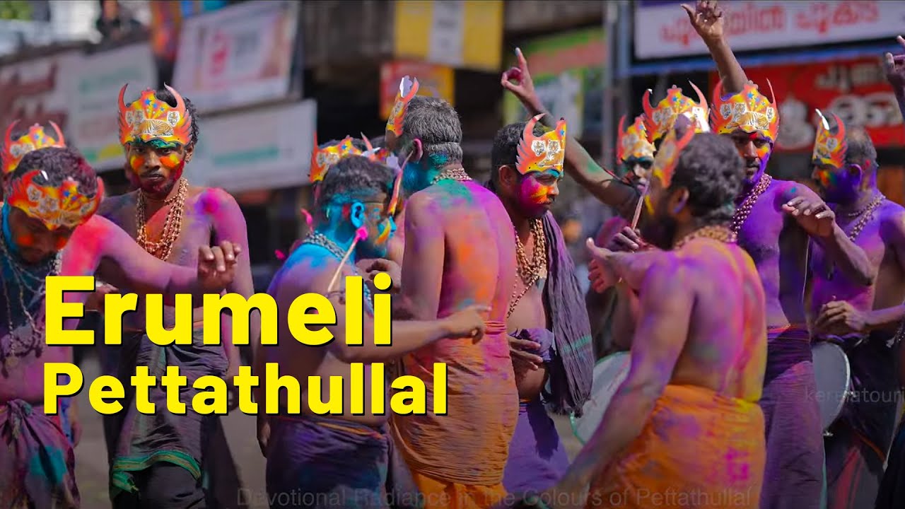 Experience Vibrant Pettathullal Ritual at Erumeli | Legendary Pilgrimage Stopover to Sabarimala
