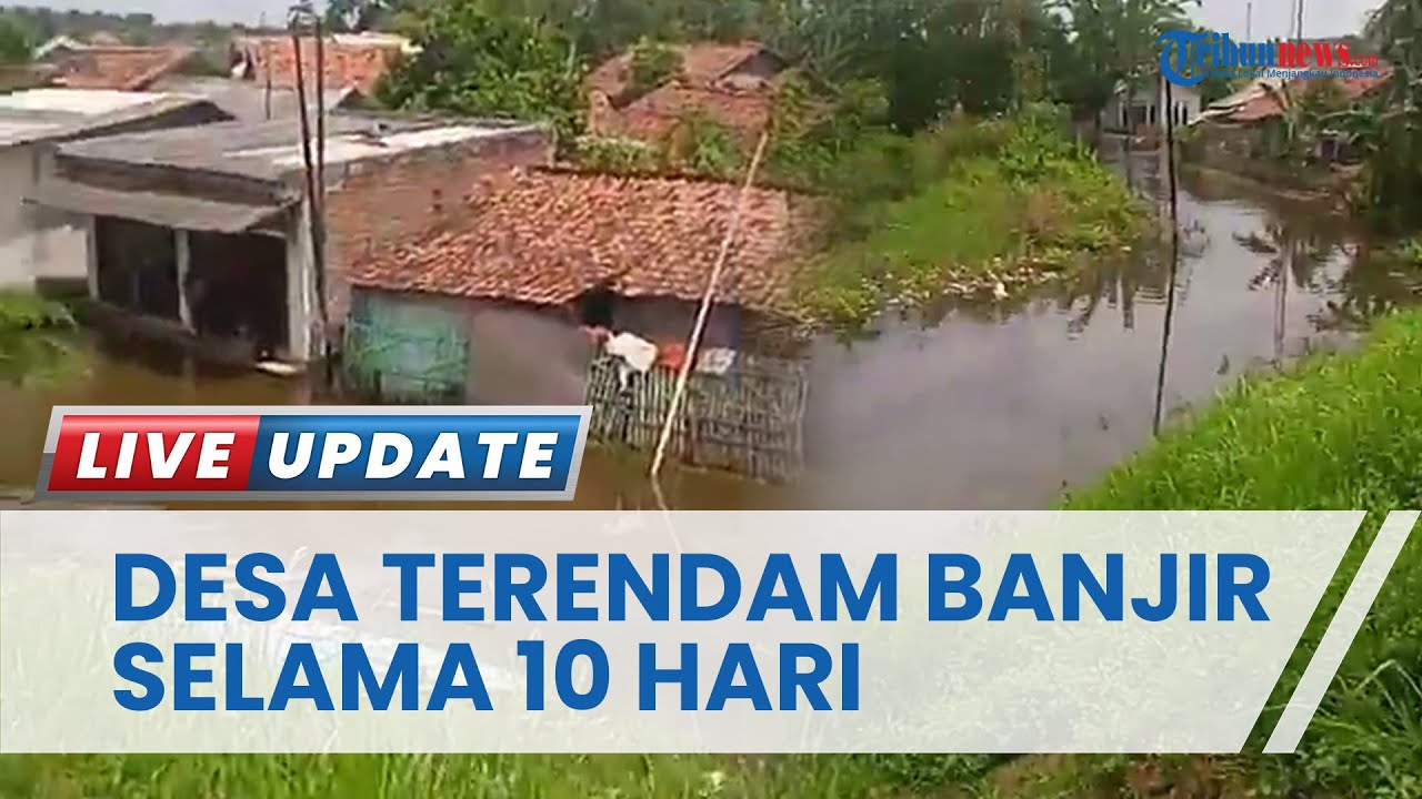 Sepuluh Hari Banjir Rendam Desa Kertasari Rengasdengklok di Karawang, Begini Situasi Terkini