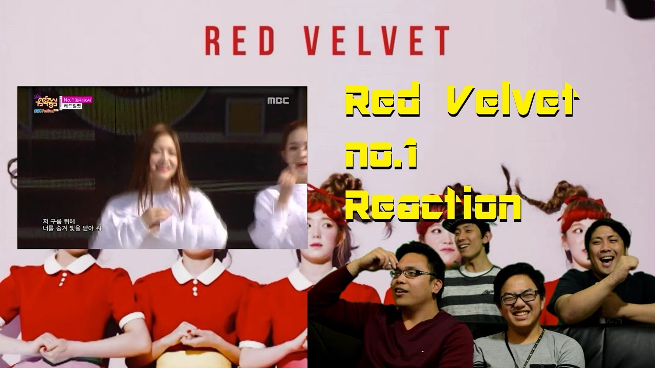 [4LadsReact] Red Velvet - No.1, 레드벨벳 - No.1, Show Music core Reaction