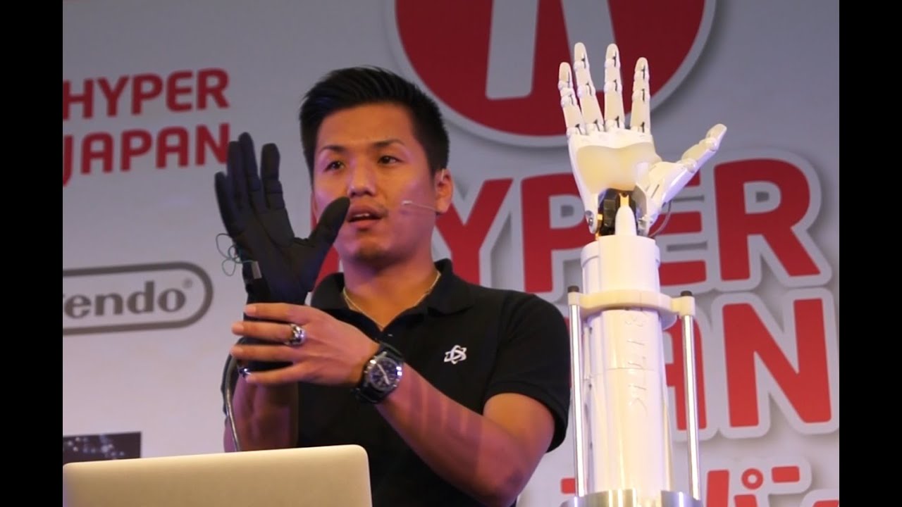 ITK.japan 'Handroid' Hyper Japan 2015 robot hand