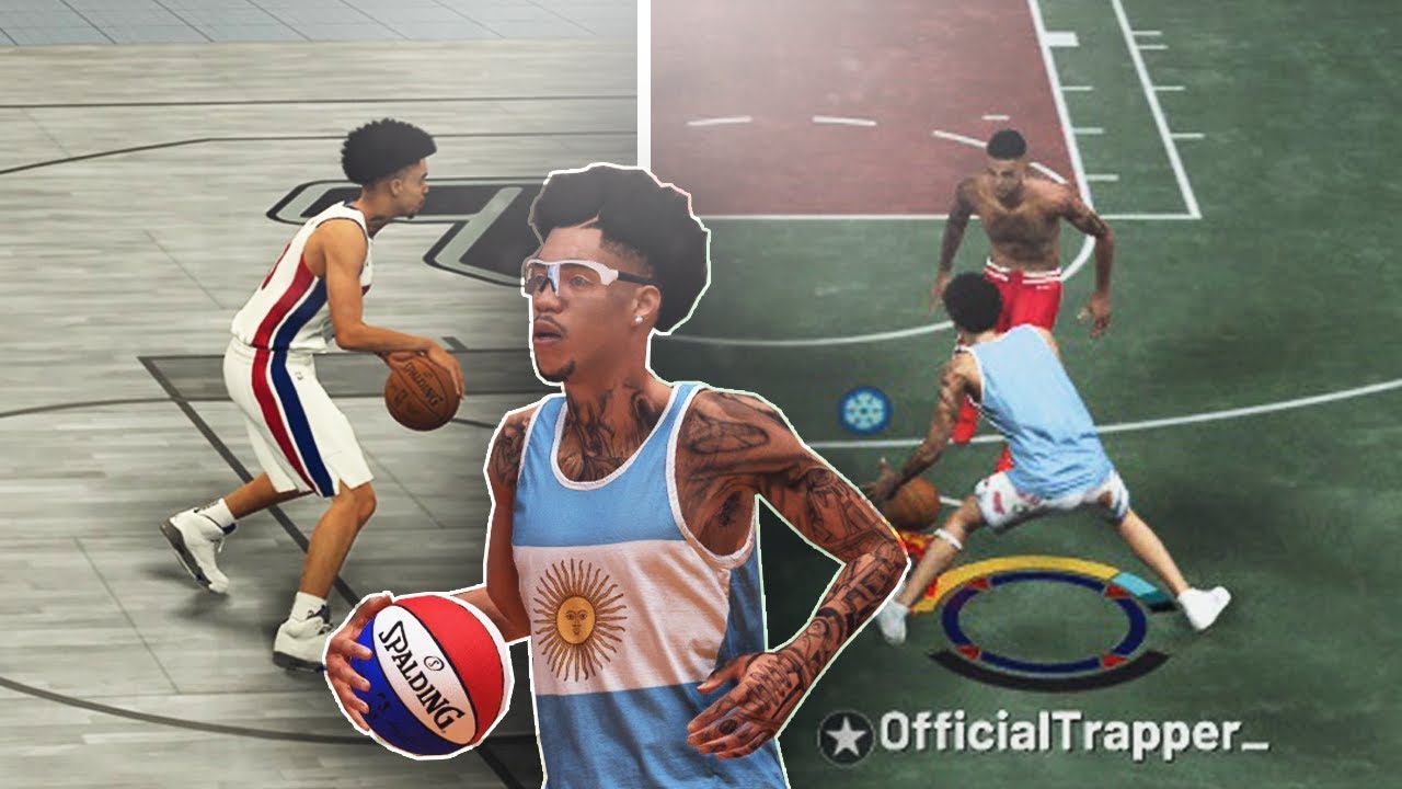 my weird style of isoing on nba 2k19... best dribble moves & custom jumpshot!