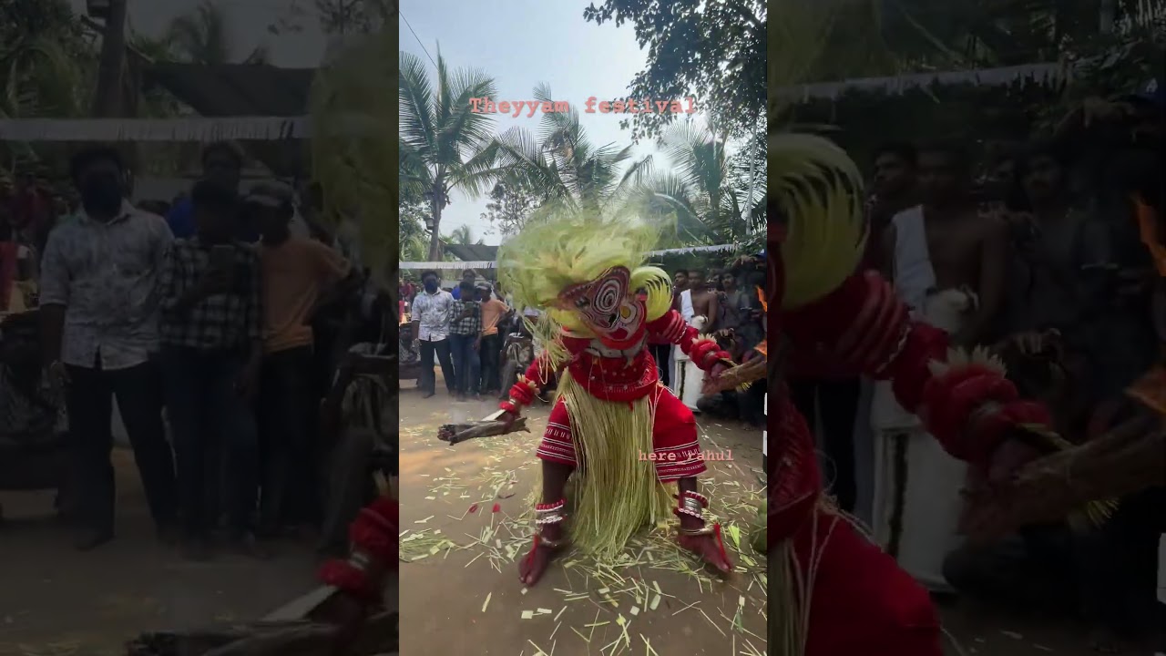 Theyyam Festival in Kerala #spirituality #theyyamfestival  #KeralaCulture&rdquo; #festival #hindudeity