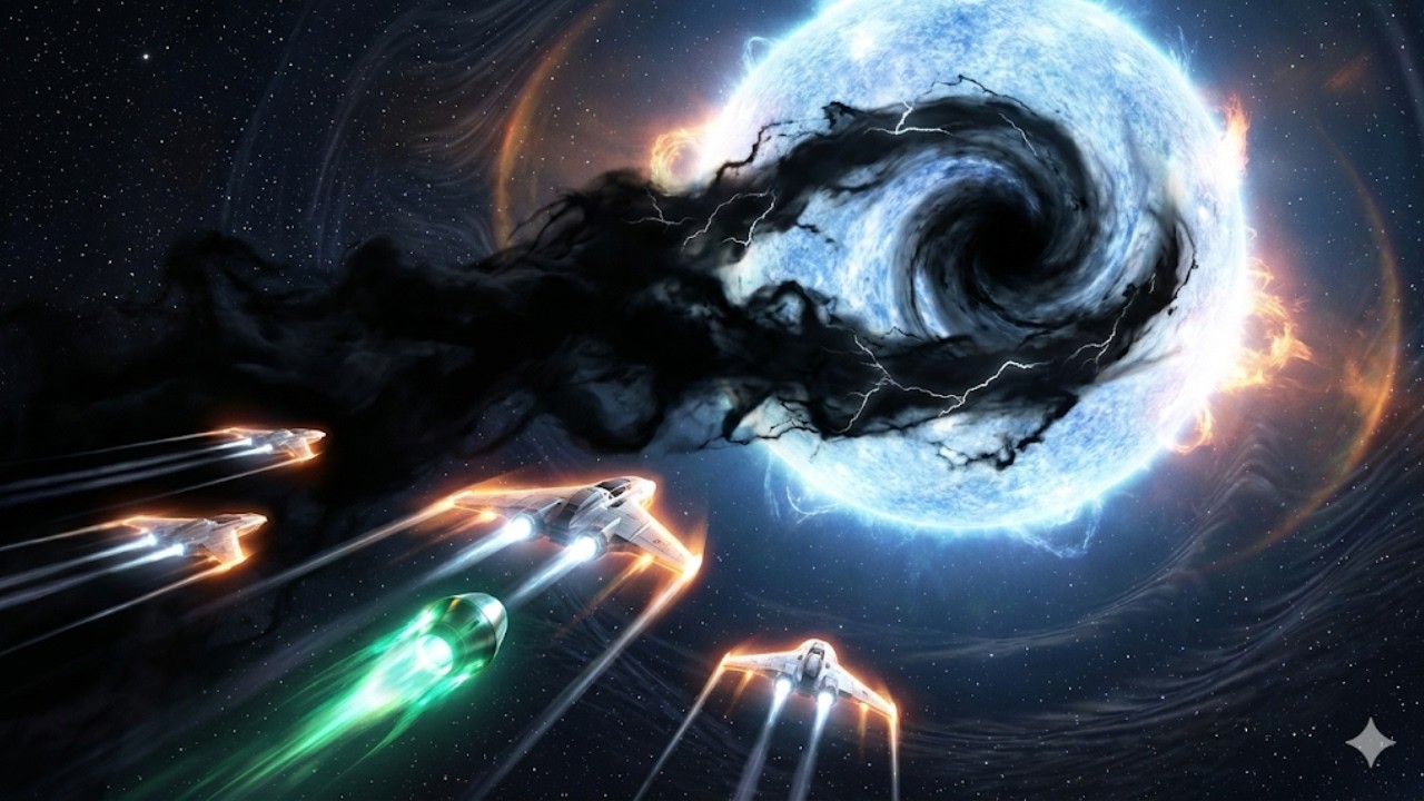 These Cosmic Horrors Drink Stars. We Slingshotted Poison Into Their Core.