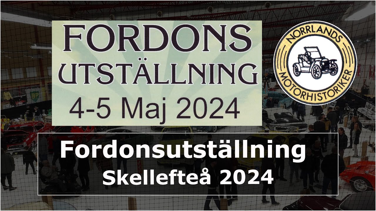Fordonsutställning Skellefteå