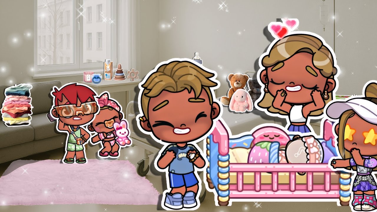 Ливии появилась на свет 👶💗 Наши роды в Avatar World🍼