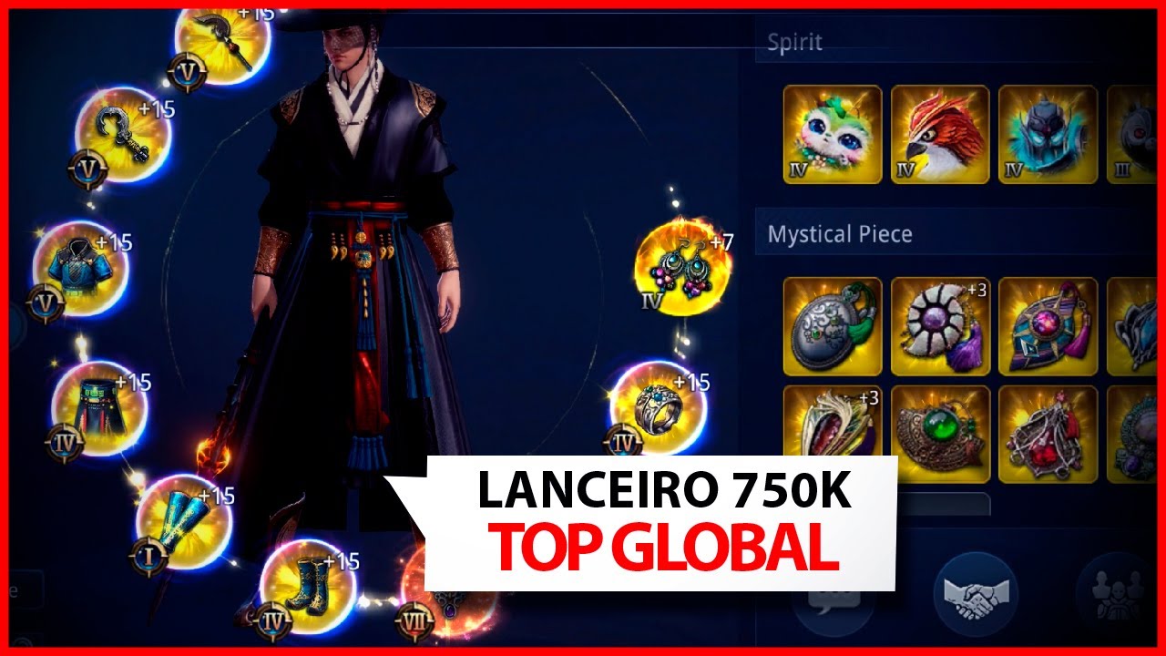 TED TOP GLOBAL QUASE 750K, TA MUITO FORTE - MIR4