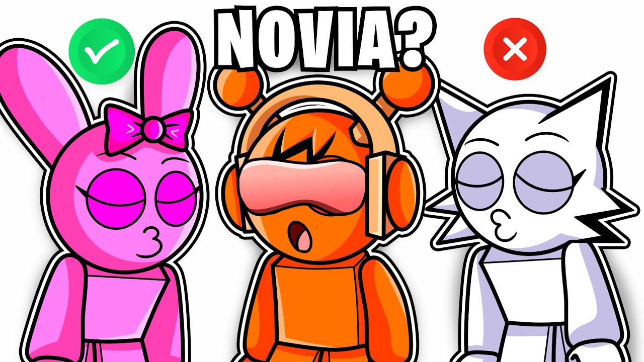 Adivina la NOVIA de OREN SPRUNKI en Roblox!