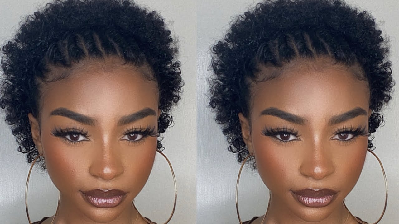 4 QUICK & EASY TWA STYLES | Black Girl Hair | 9 month Length Check Update | Raina