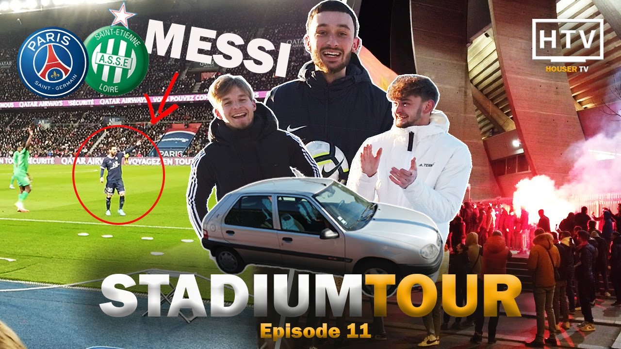 Le duo MBAPPE - MESSI fait chavirer le Parc des Princes avant Madrid !! (PSG - Saint-Étienne)