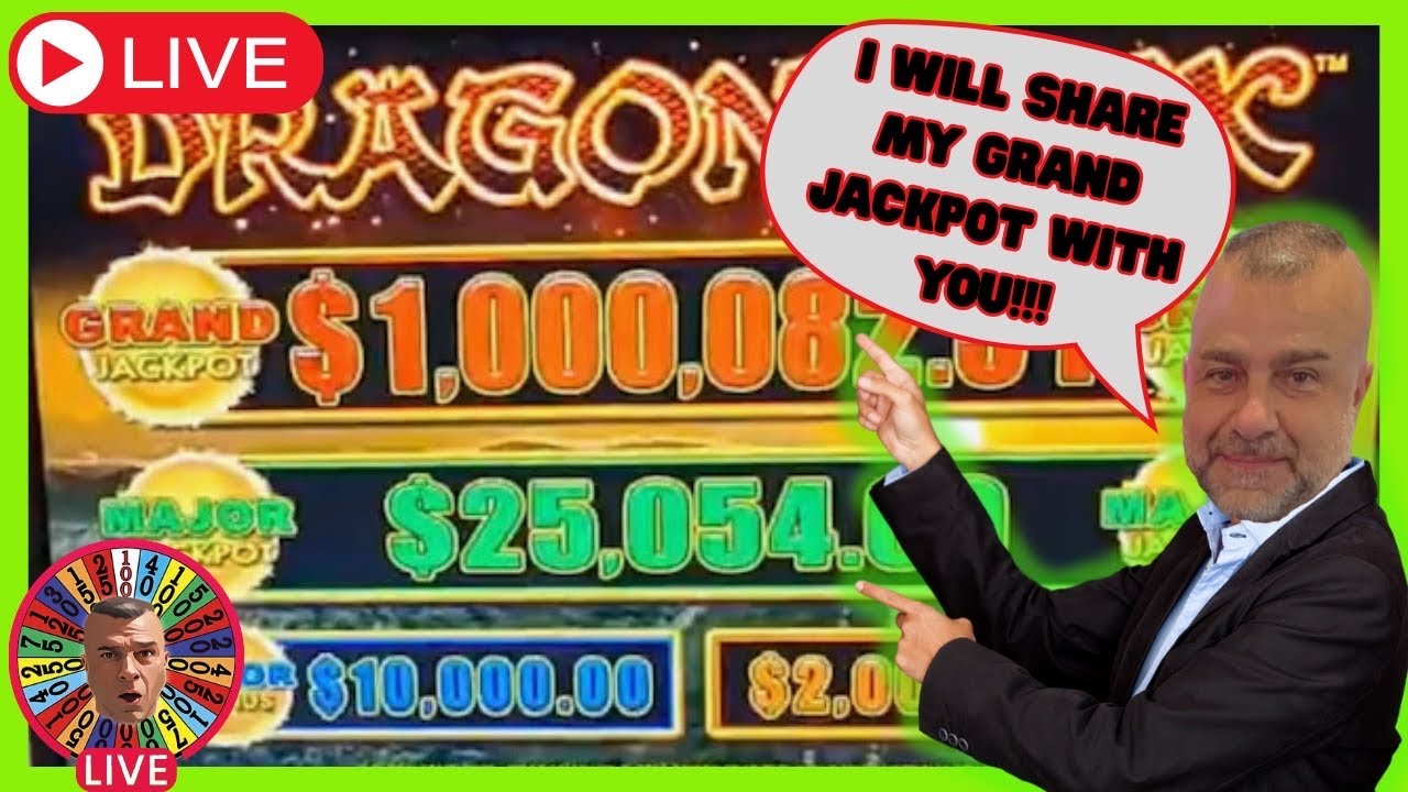 🔴LIVE! Sharing My Grand Jackpot With You!