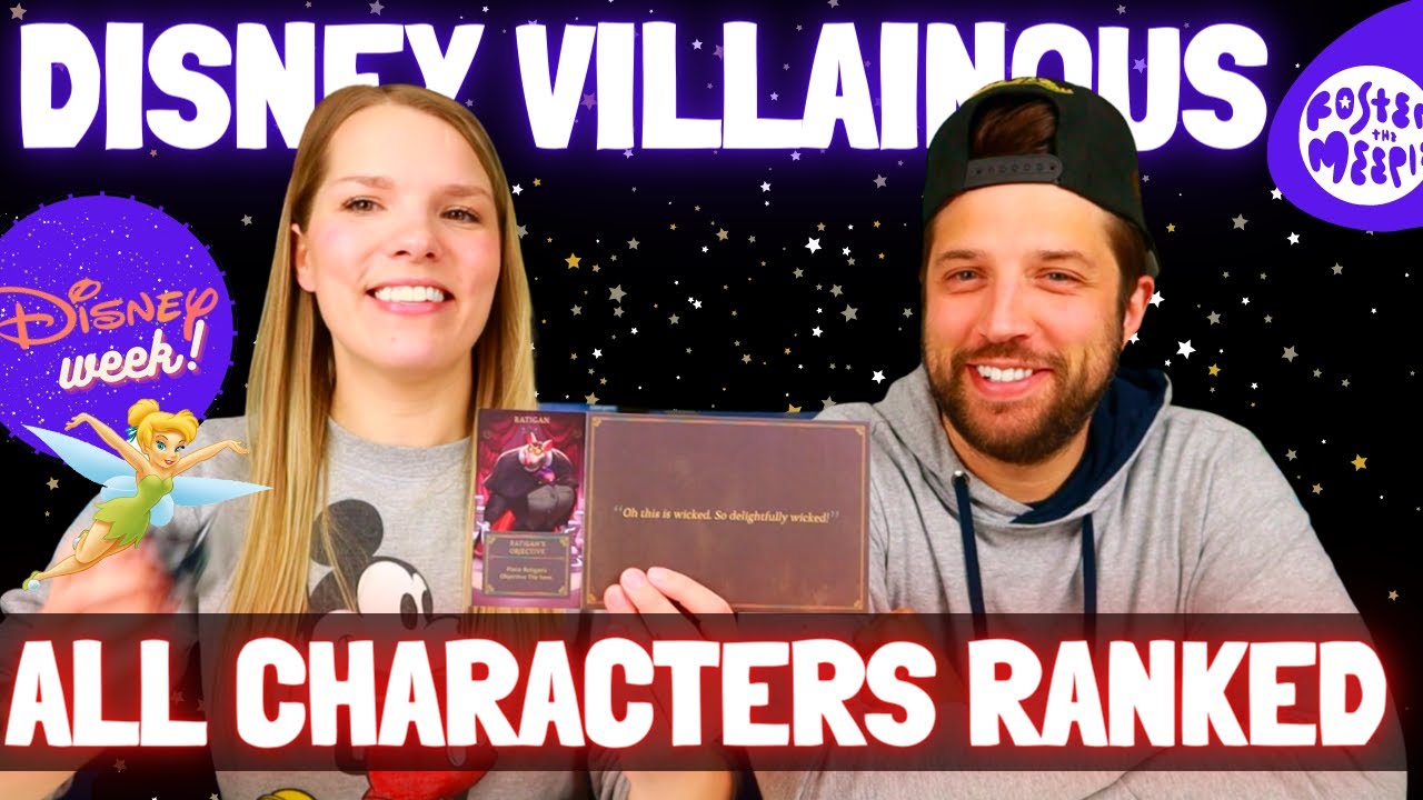 Disney Villainous | Ranking All 21 Characters | Board Games & Brew