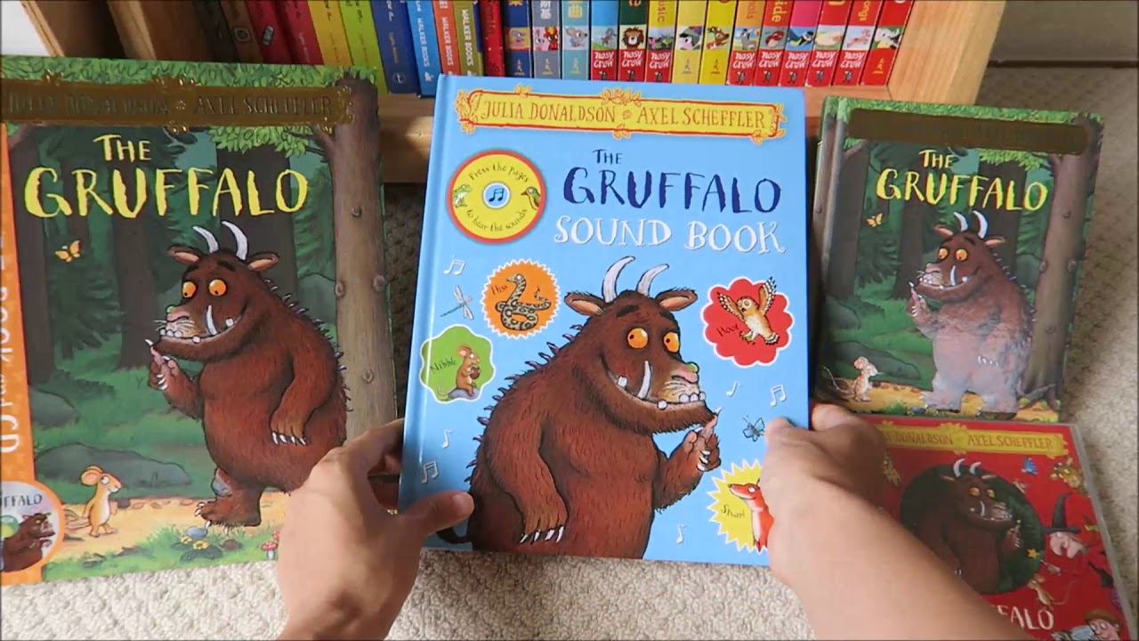 The Gruffalo Sound Book 精裝音效書（與平裝有聲書／硬頁書的比較）