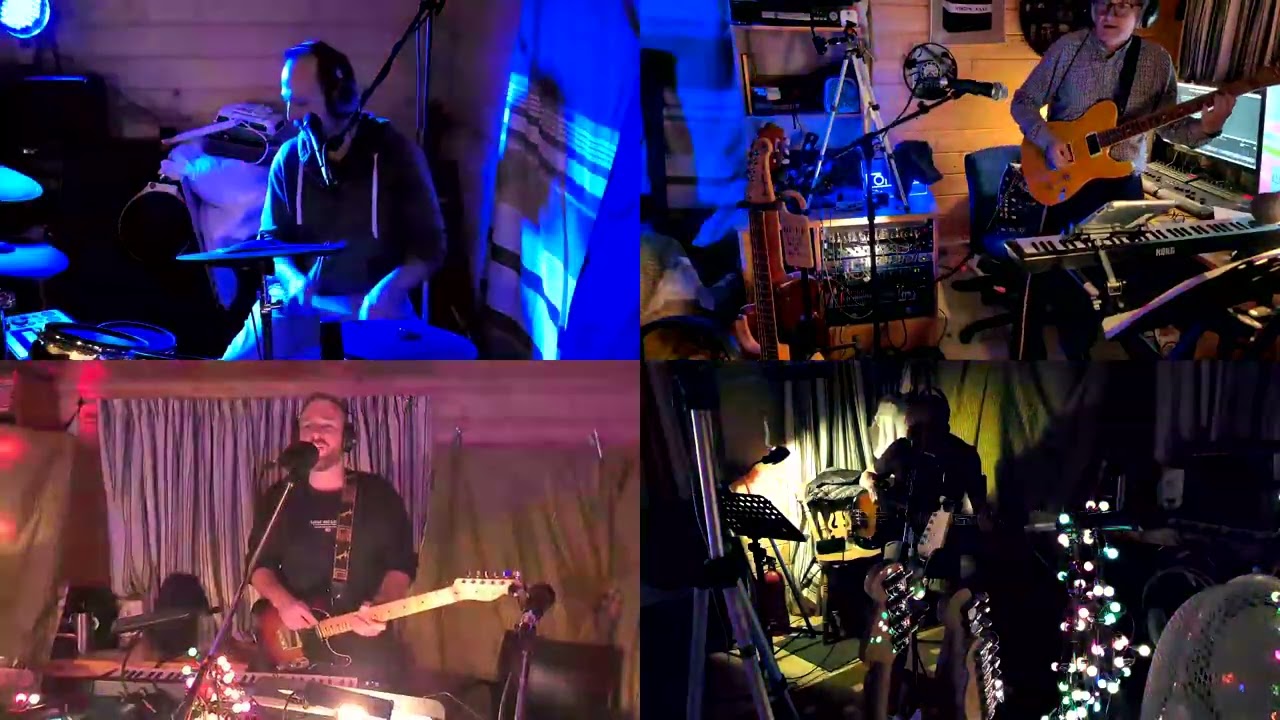 The Resonators rehearsing Alright Now